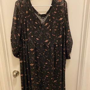 Torrid Galaxy Buttondown Dress